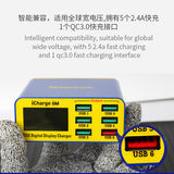 Mechanic iCharge 6M Digital LCD Display Smart Charger QC 3.0 USB Fast-Charging 6 Port For Tablet Mobile Phone
