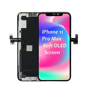 Replacement For iPhone 11 Pro Max LCD Display Touch Screen Assembly Soft OLED Repair Parts