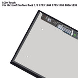 Replacement For Microsoft Surface Book 1 2 1703 1704 1705 1706 1806 1832 LCD Display Touch Screen Digitizer Assembly