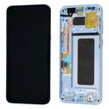 Reemplazo para Samsung Galaxy S8 + S8 Plus G955F OEM pantalla LCD montaje de pantalla táctil con marco negro plata azul gris AMOLED