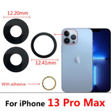 Replacement for iPhone 13 Mini Pro Max Rear Back Camera Glass Lens Original (Glass Only) Repair Parts OEM