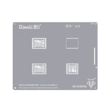 Qianli BGA Stencil Soldering Net Plate for iPhone CPU A8 A9 A10 A11 A12 A13 A14 Reballing Tin Planting Template Solder Tools