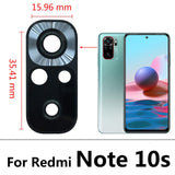 Replacement For Xiaomi Redmi Note 10 / Note 10s M2101K78G / Note 10 Pro / Note 10 5G Rear Back Camera Glass Lens With Adhesive Sticker