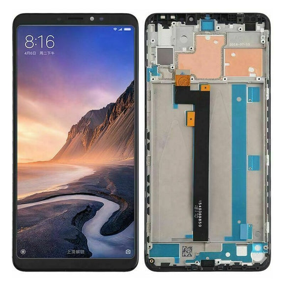 Replacement for Xiaomi Mi MAX 3 MAX3 LCD Touch Screen Display Digitizer Assembly With Frame OEM Repair Parts Grade A Full Tested