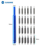 SUNSHINE SS-5118 25 In 1 Screwdriver Set Magnetic Screw Driver Kit Bits for Mobile Phone Computer Screwdrivers Disassembly Tool