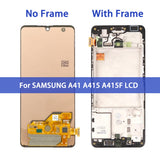 Pantalla táctil de repuesto AMOLED LCD para Samsung Galaxy A41 A415 A415F SCV48 SC-41A