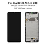 Replacement For Samsung Galaxy A32 4G A325 A325F LCD Display Touch Screen Assembly With Frame