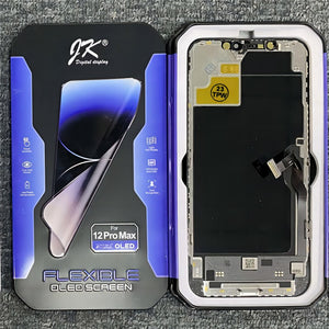 Replacement for iPhone 12 Pro Max JK Soft OLED LCD Display Touch Screen Assembly Support Change Touch IC Chips