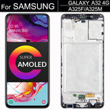 Replacement For Samsung Galaxy A32 4G A325 A325F LCD Display Touch Screen Assembly With Frame
