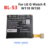 Replacement Battery BL-S3 For LG G Watch R W110 W150 410mAh OEM Original
