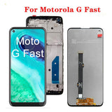 Replacement LCD Touch Screen With Frame For Motorola MOTO G Fast XT2045-3